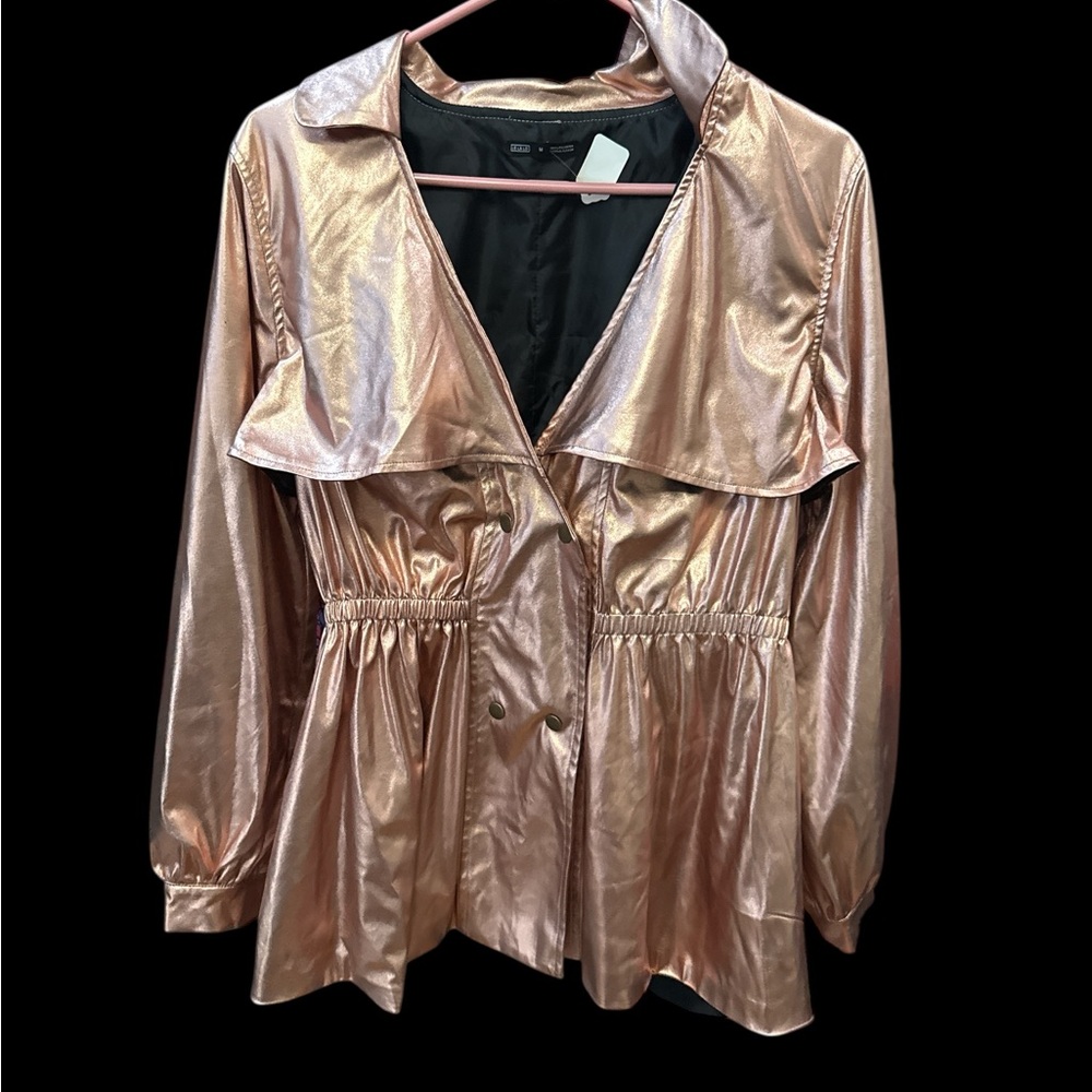Le La Lo Gold Jacket